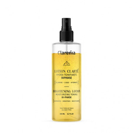 CLARENIA LOTION CLARTE HYDRA-TONIFIANTE BI-PHASE 200 ML