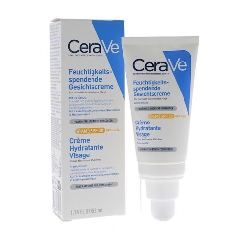 CERAVE CREME JOUR HYDRATANTE SPF30 PEAUX NORMALES A SECHES 52ML