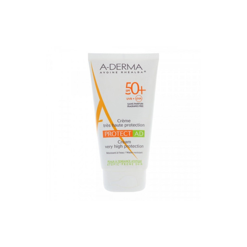 ADERMA PROTECT AD CREME TRES HAUTE PROTECTION SPF 50+ SANS PARFUM 150 ML