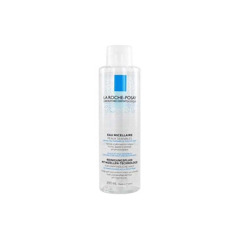 LA ROCHE POSAY SOLUTION MICELLAIRE PHYSIOLOGIQUE DÉMAQUILLANTE, 200ML