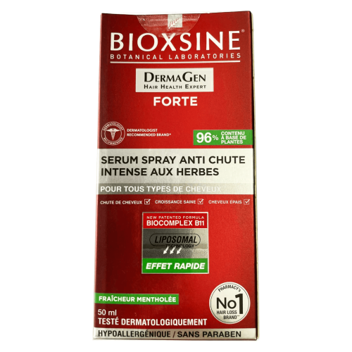 BIOXSINE FORTE SERUM SPRAY ANTI CHUTE INTENSE AUX HERBES 50ML