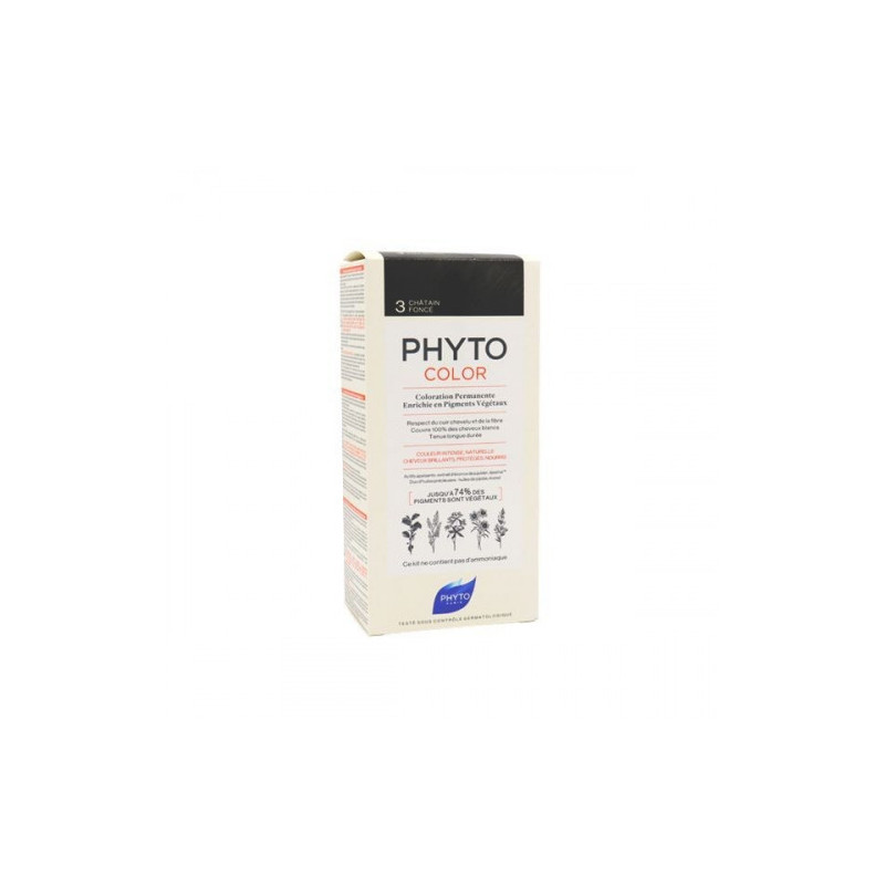 PHYTO PHYTOCOLOR 3 CHATAIN FONCE