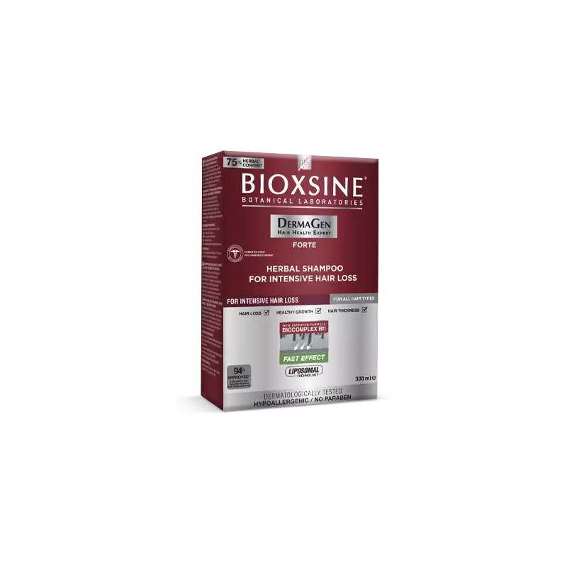 BIOXSINE SHAMPOOING ANTI CHUTE FORTE TOUS TYPES DE CHEVEUX 300ML