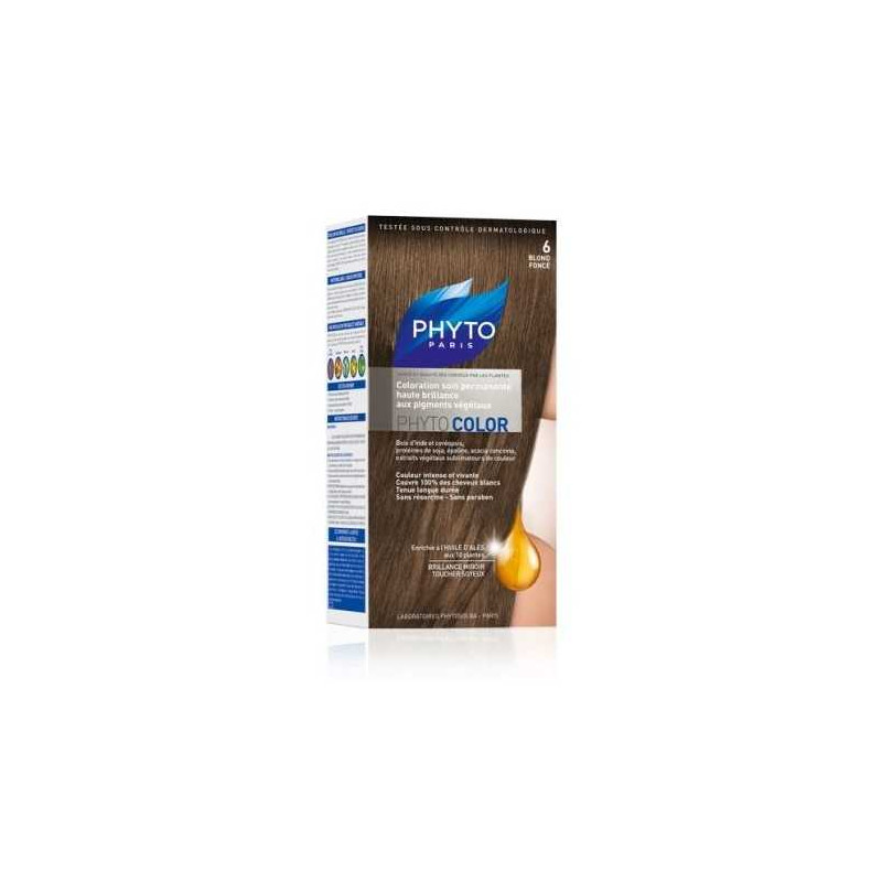 PHYTOCOLOR - COULEUR SOIN 6 BLOND FONCE - 1 KIT