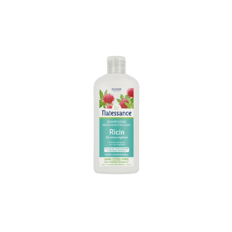 NATESSANCE SHAMPOING RICIN KERATINE 250ML