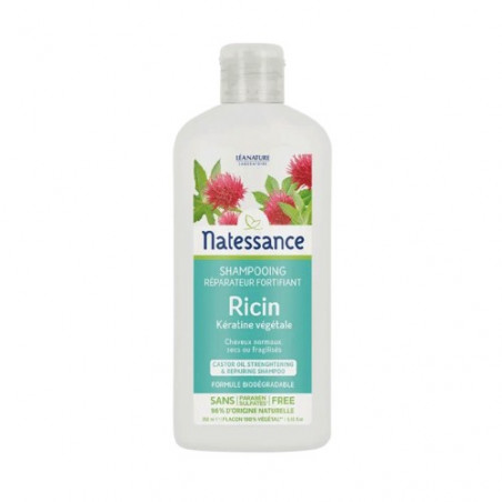 NATESSANCE SHAMPOING RICIN KERATINE 250ML