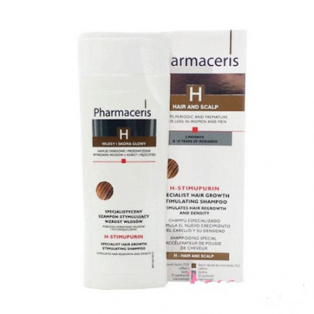 PHARMACERIS H-STIMUPURIN SHAMPOOING ACCELERATEUR DE POUSSE DE CHEVEUX 250 ML