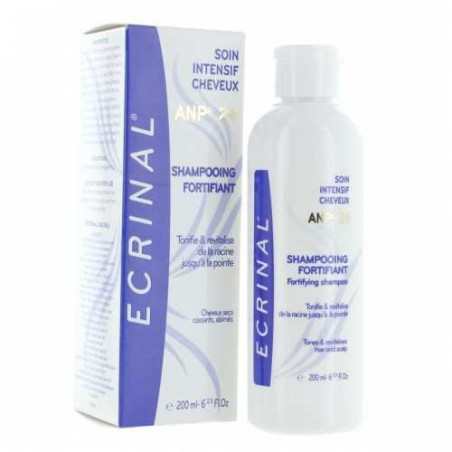 ECRINAL SHAMPOOING FORTIFIANT ANP 2+ CHEVEUX SECS CASSANTS ABIMES 200ML