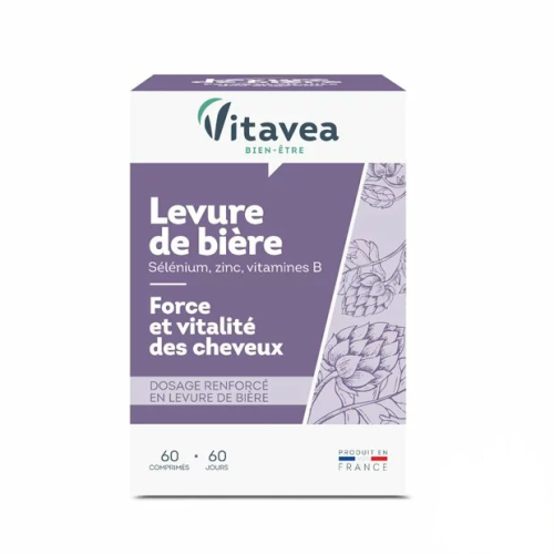 VITAVEA LEVURE DE BIERE+SELENIUM+ZINC,60 COMPRIMES