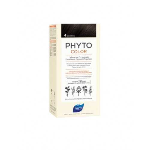 PHYTO PHYTOCOLOR COULEUR SOIN 4 CHATAIN