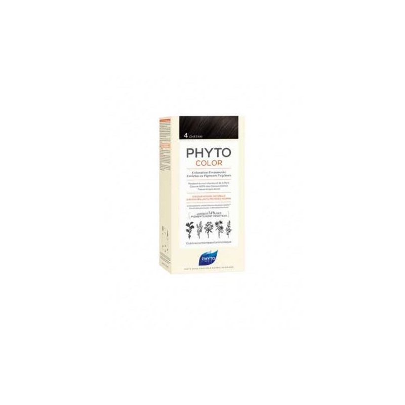 PHYTO PHYTOCOLOR COULEUR SOIN 4 CHATAIN