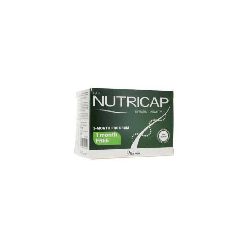 NUTRICAP KERATIN & VITALITY 90 CAPSULES