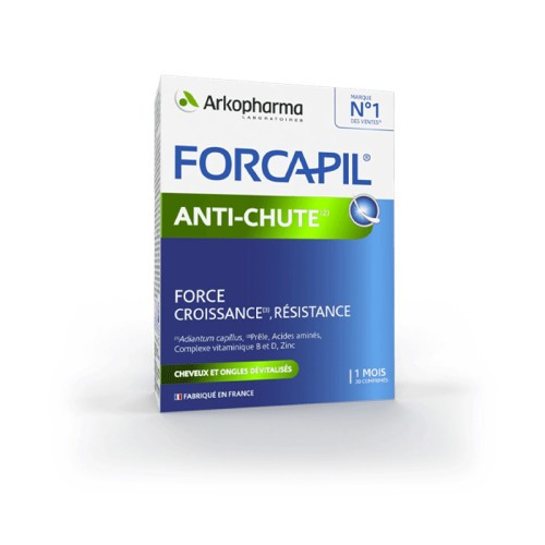 ARKOPHARMA FORCAPIL ANTI CHUTE TRIPLE ACTION 30 COMPRIMES