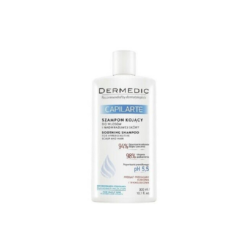 DERMEDIC CAPILARTE SHAMPOOING NORMALISANT POUR CHEVEUX HYPERSENSIBLE 300ML