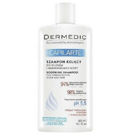 DERMEDIC CAPILARTE SHAMPOOING NORMALISANT POUR CHEVEUX HYPERSENSIBLE 300ML