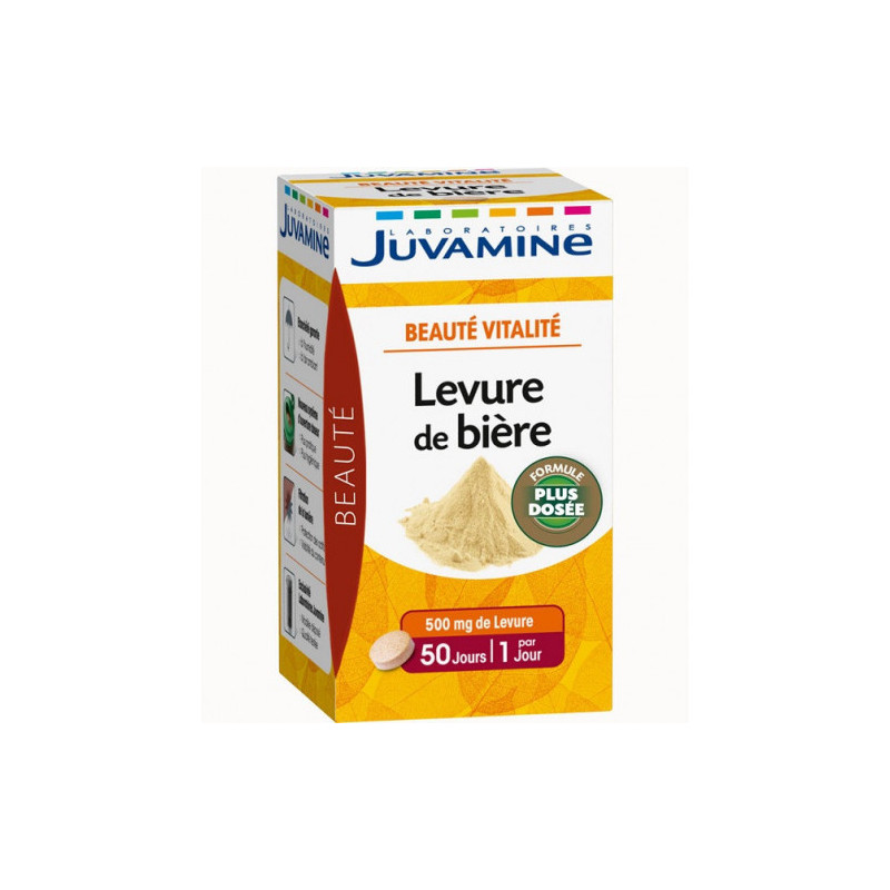 JUVAMINE LEVURE DE BIERE 50 COMPRIMES