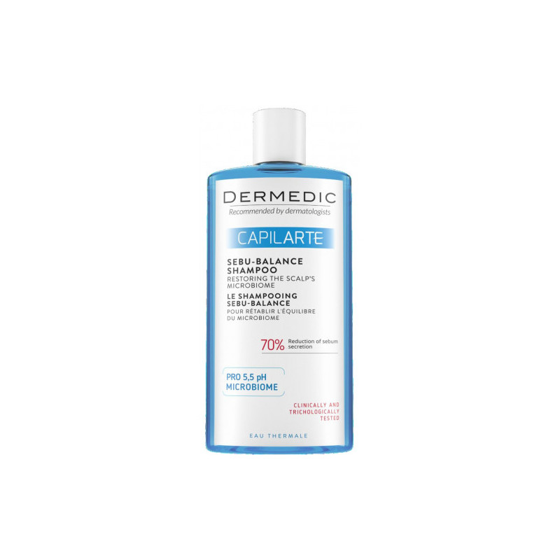 DERMEDIC CAPILARTE SHAMPOOING SEBU-BALANCE POUR CHEVEUX GRAS 300ML