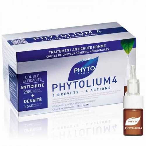 PHYTO PHYTOLIUM 4 TRAITEMENT ANTICHUTE HOMME 12 X 3.5ML