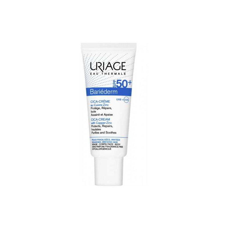 URIAGE BARIEDERM CICA CREME SPF50+ 40ML