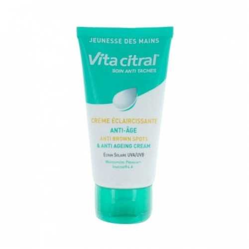 VITA CITRAL SOIN ANTI TACHES CREME ECLAIRCISSANTE MAINS ANTI-AGE 75 ML