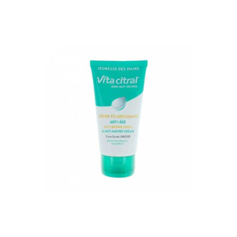 VITA CITRAL SOIN ANTI TACHES CREME ECLAIRCISSANTE MAINS ANTI-AGE 75 ML