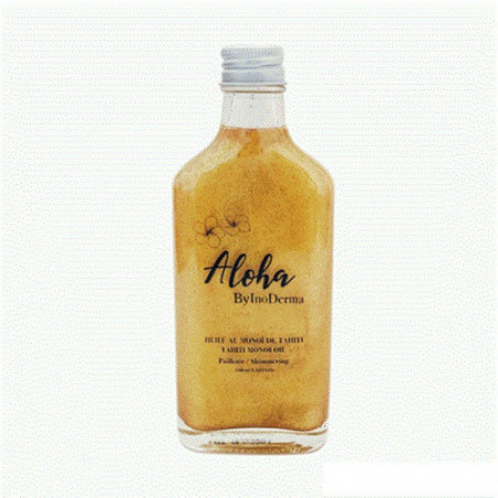 INODERMA ALOHA HUILE DE MONOI DE TAHITI PAILLETEE GOLD 100ML