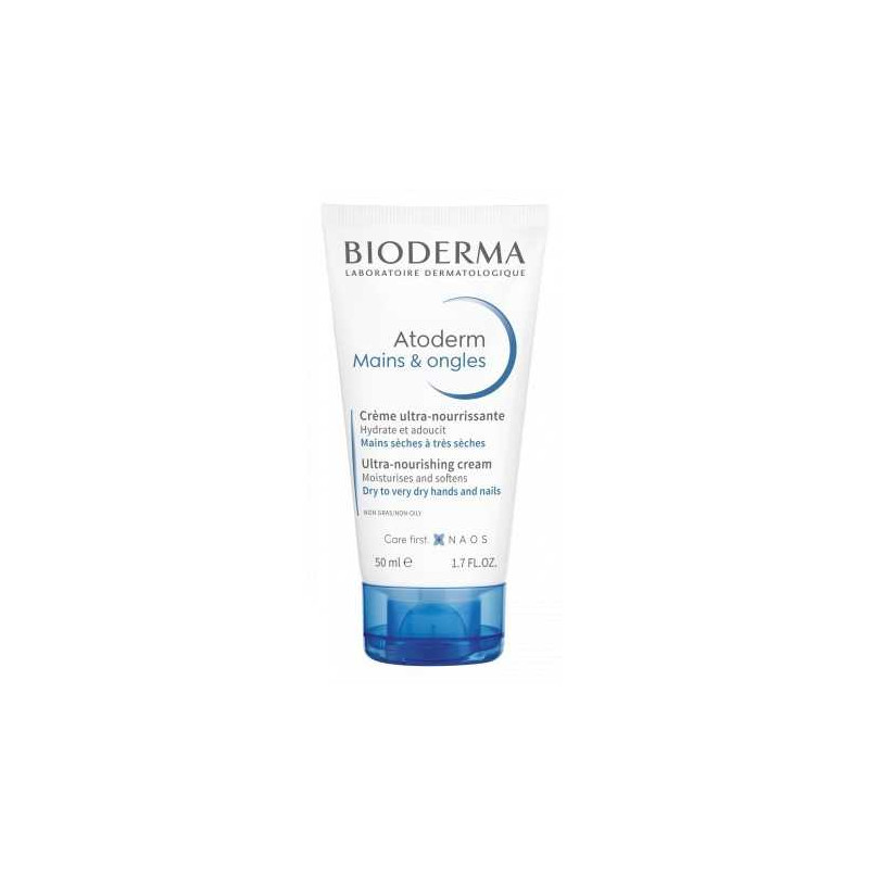 BIODERMA ATODERM CREME MAINS & ONGLES ULTRA NOURISSANTE, 50ML