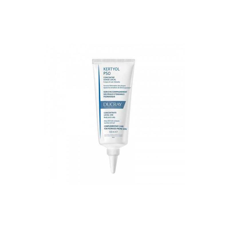 DUCRAY KERTYOL P.S.O CONCENTRE SOIN D'ACCOMPAGNEMENT DES PEAUX A TENDANCE PSORIASIQUE 100ML