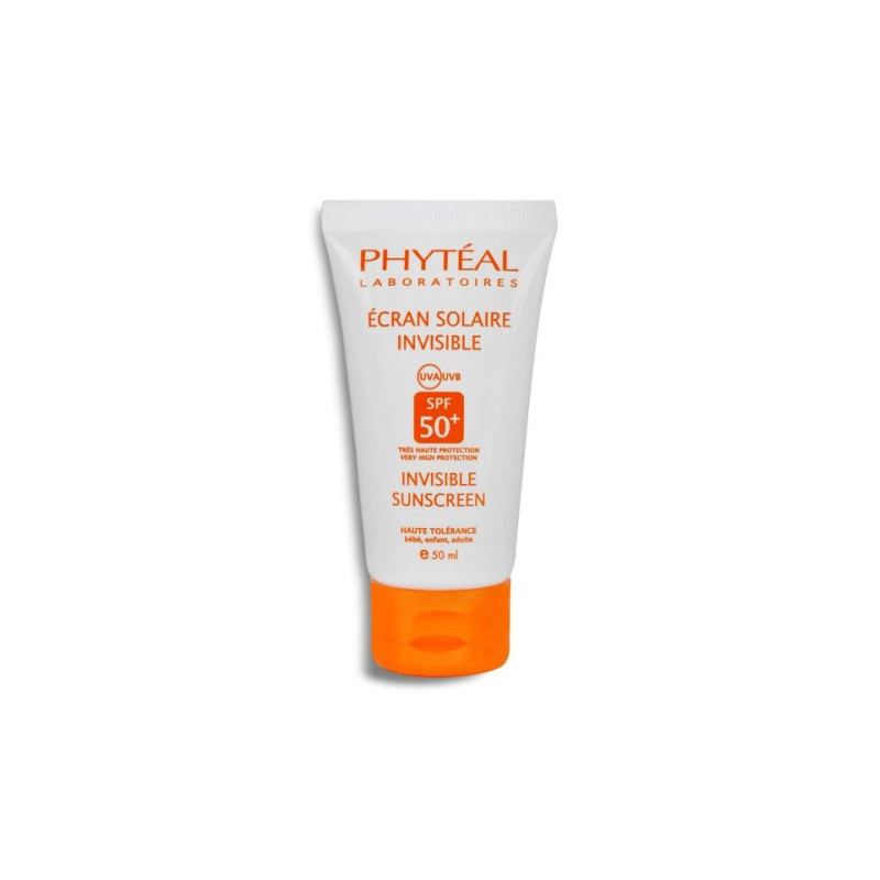 PHYTEAL ECRAN INVISIBLE BEBES, ENFANTS ET ADULTES SPF50, 50ML