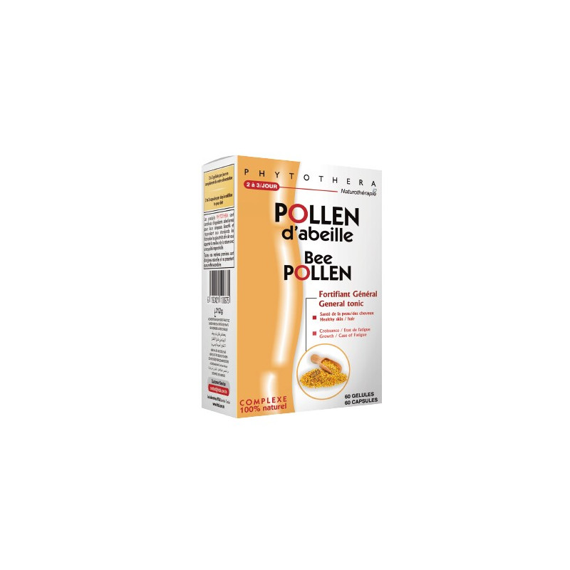 VITAL PHYTOTHERA POLLEN D'ABEILLES 60 GELULES