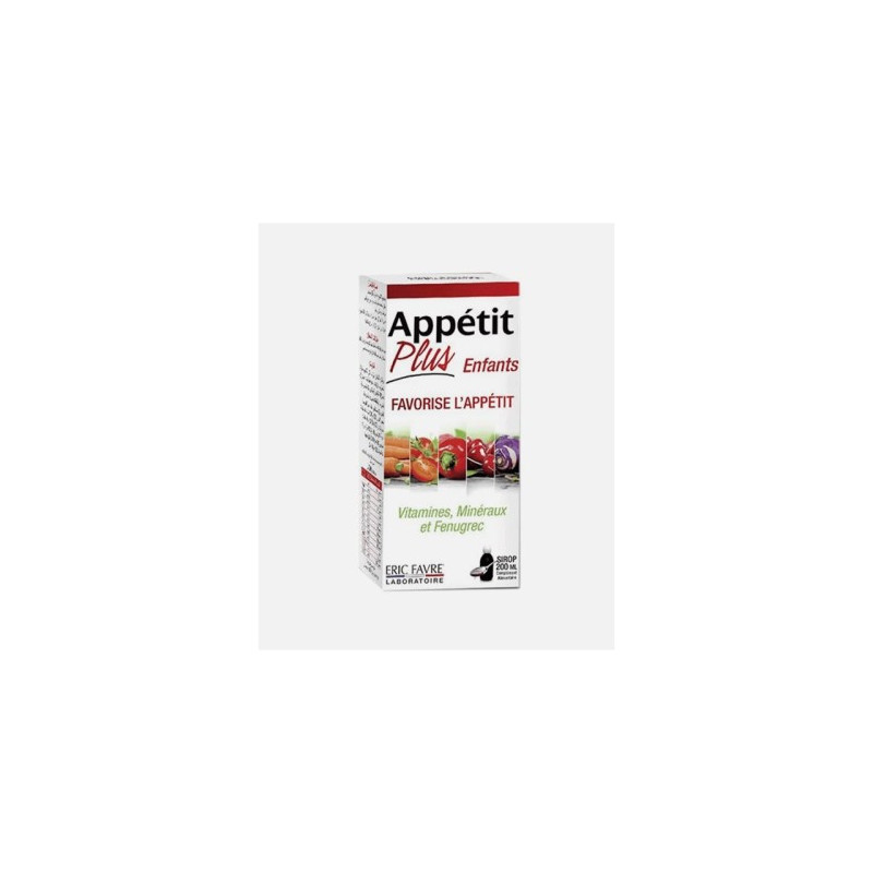 ERIC FAVRE APPETIT PLUS ENFANTS SIROP 200ML