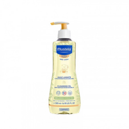 MUSTELA HUILE LAVANTE A L'AVOCAT BIO 500ML