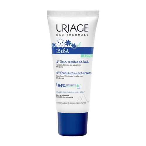 URIAGE BEBE 1ER SOIN CROUTES DE LAIT VISAGE ET CUIR CHEVELU 40ML