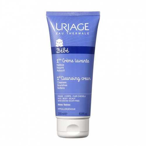 URIAGE BEBE 1ERE CREME LAVANTE VISAGE CORPS ET CUIR CHEVELU 200ML