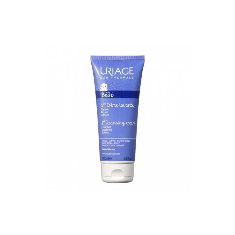 URIAGE BEBE 1ERE CREME LAVANTE VISAGE CORPS ET CUIR CHEVELU 200ML