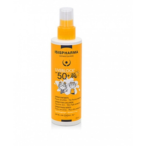 ISISPHARMA UVEBLOCK SPRAY SOLAIRE ENFANTS TRES HAUTE PROTECTION SPF50+ 200ML