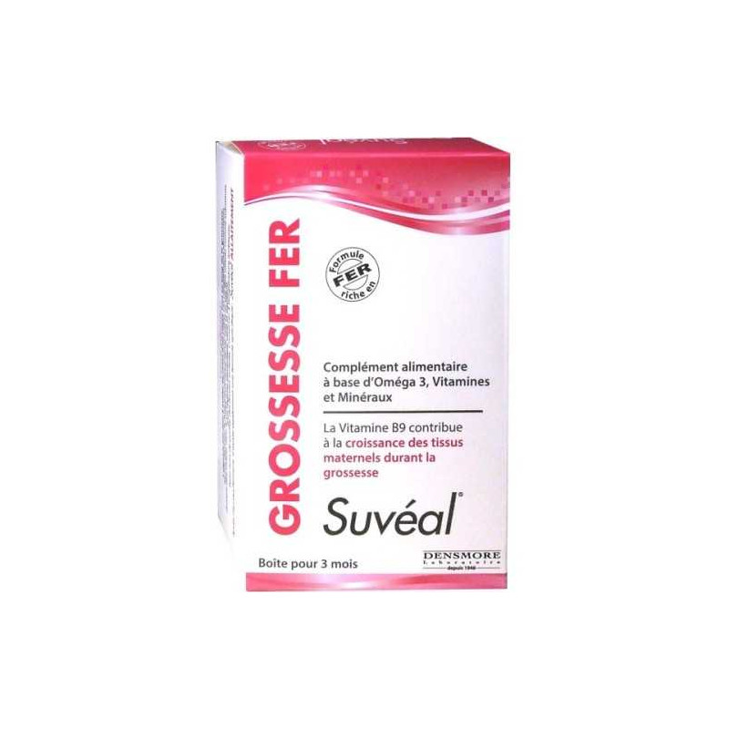 SUVEAL GROSSESSE FER 30 CAPSULES