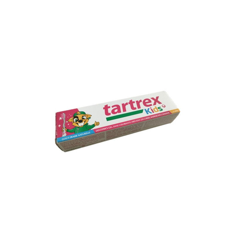 TARTREX KIDS DENTIFRICE GOUT FRAISE NATURELLE 50ML