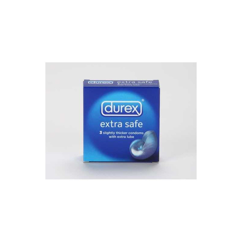 DUREX PRESERVATIF EXTRA SAFE BT 3