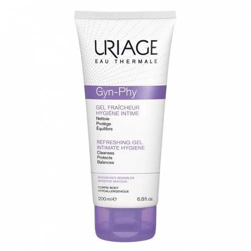 URIAGE GYN-PHY GEL FRAICHEUR HYGIENE INTIME MUQUEUSES SENSIBLES 200ML