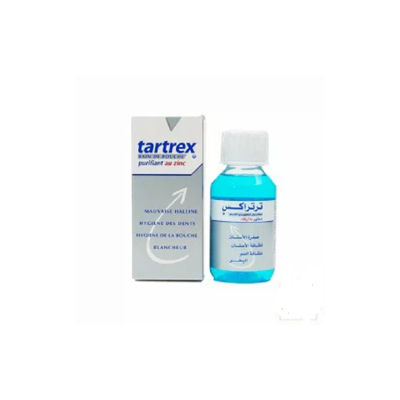 TARTREX BAIN DE BOUCHE PURIFIANT AU ZINC 125ML