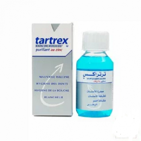 TARTREX BAIN DE BOUCHE PURIFIANT AU ZINC 125ML