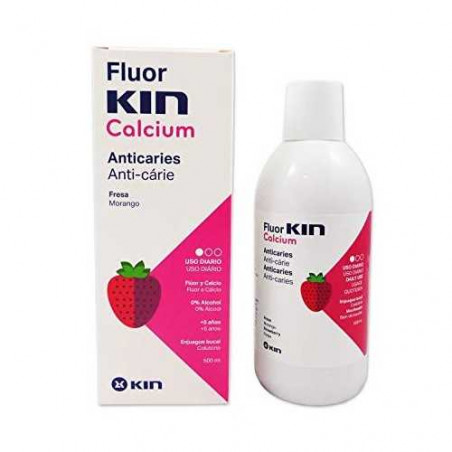 KIN FLUOR CALCIUM BAIN DE BOUCHE 500ML