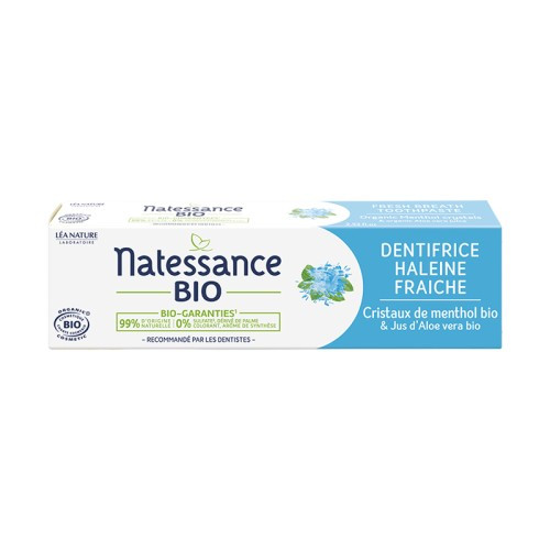 NATESSANCE DENTIFRICE HALEINE FRAICHE