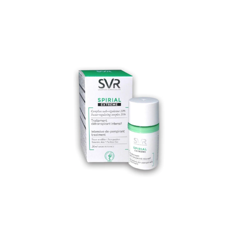 SVR SPIRIAL EXTREME DETRANSPIRANT INTENSIF DEODORANT 20ML