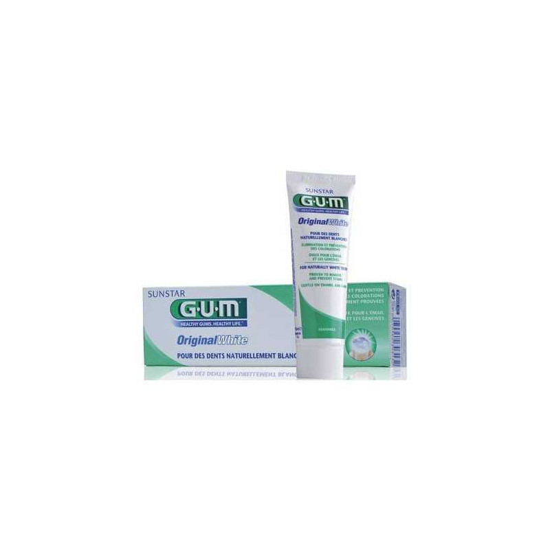 GUM DENTIFRICE ORIGINAL WHITE 75ML