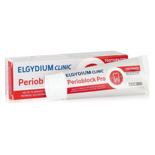 ELGYDIUM CLINIC PERIOBLOCK PRO DENTIFRICE GENCIEVES IRRITÉES 50ML