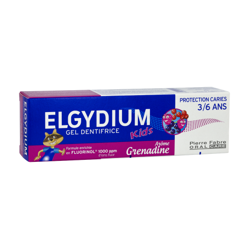 ELGYDIUM DENTIFRICE KIDS GRENADINE 50ML