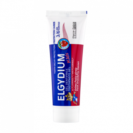 ELGYDIUM DENTIFRICE KIDS FRAISE GIVREE 50ML