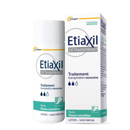 ETIAXIL DETRANSPIRANT LOTION PIEDS PEAUX SENSIBLES 100ML